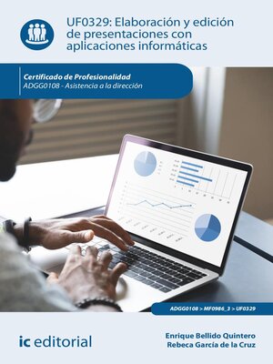 cover image of Elaboración y edición de presentaciones con aplicaciones informáticas. ADGG0108